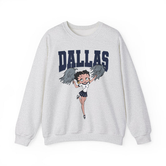DALLAS BETTY BOOP SWEATSHIRT