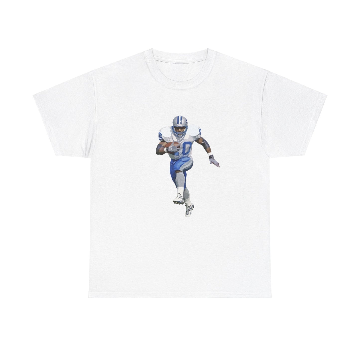 PAINTED BARRY SANDERS TEE