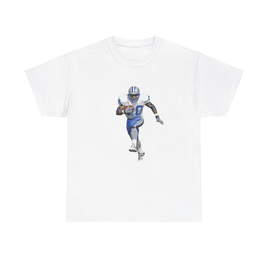 PAINTED BARRY SANDERS TEE