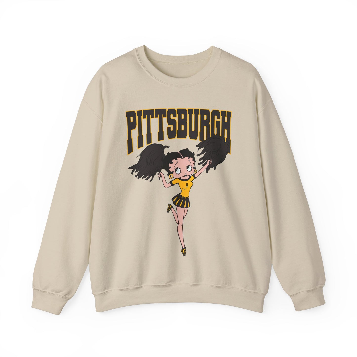 PITTSBURGH BETTY BOOP SWEATSHIRT