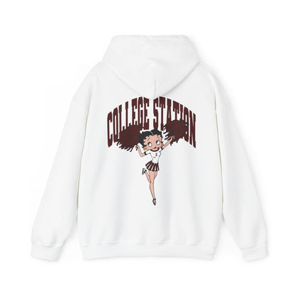 COLLEGE STATION BETTY BOOP TEDDY HOODIE