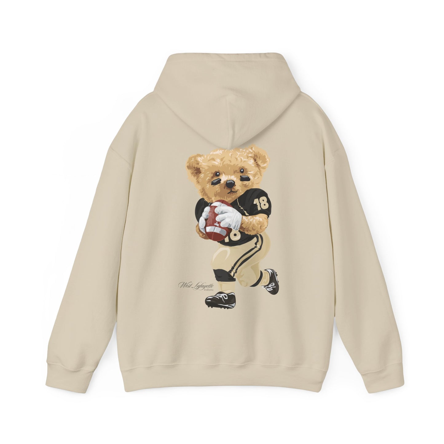 WEST LAFAYETTE INDIANA TEDDY HOODIE