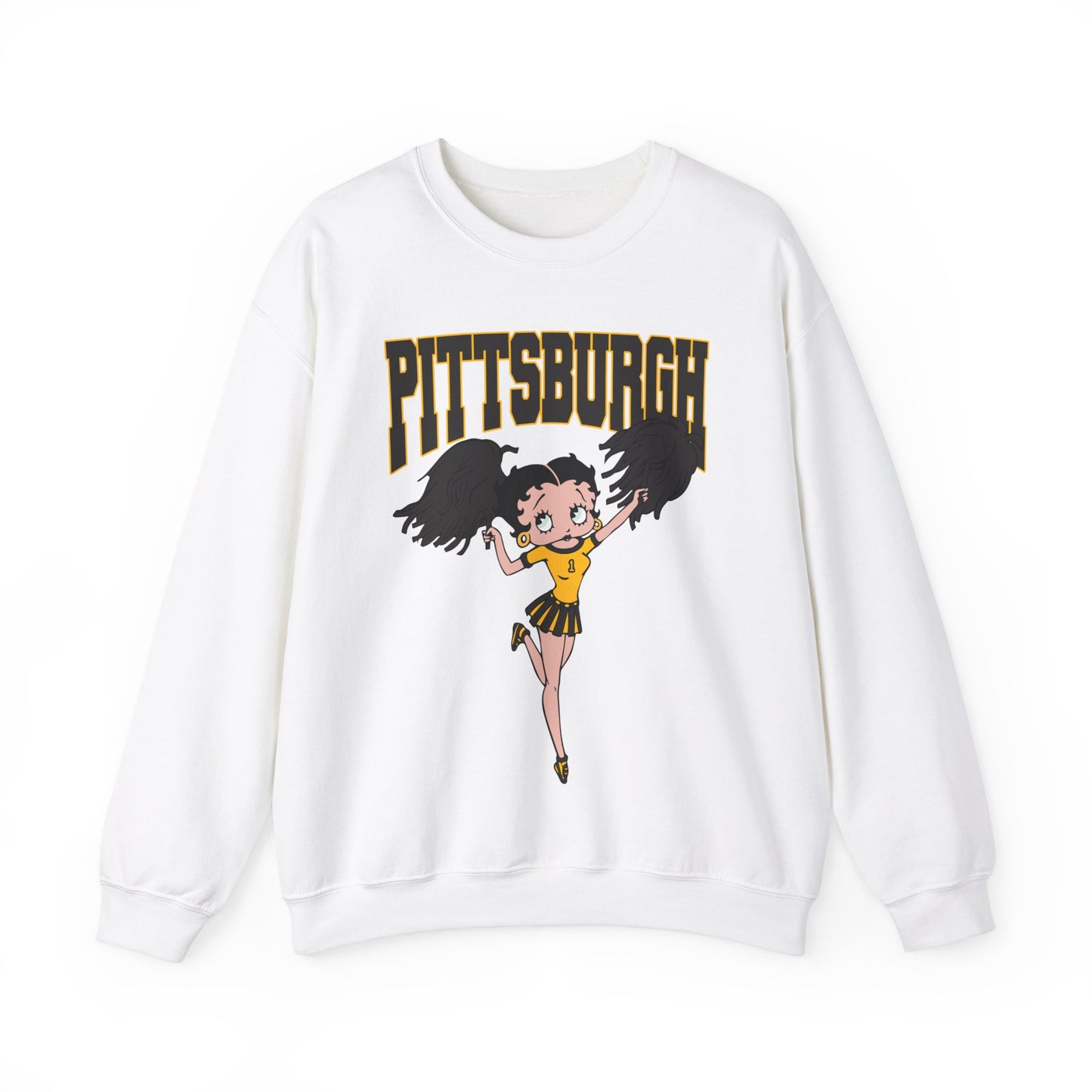 PITTSBURGH BETTY BOOP SWEATSHIRT