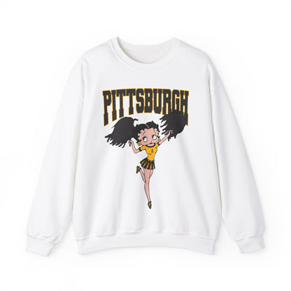 PITTSBURGH BETTY BOOP SWEATSHIRT