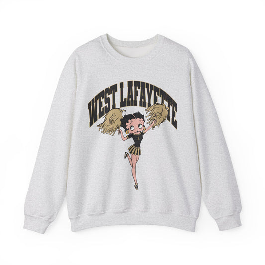WEST LAFAYETTE BETTY BOOP SWEATSHIRT