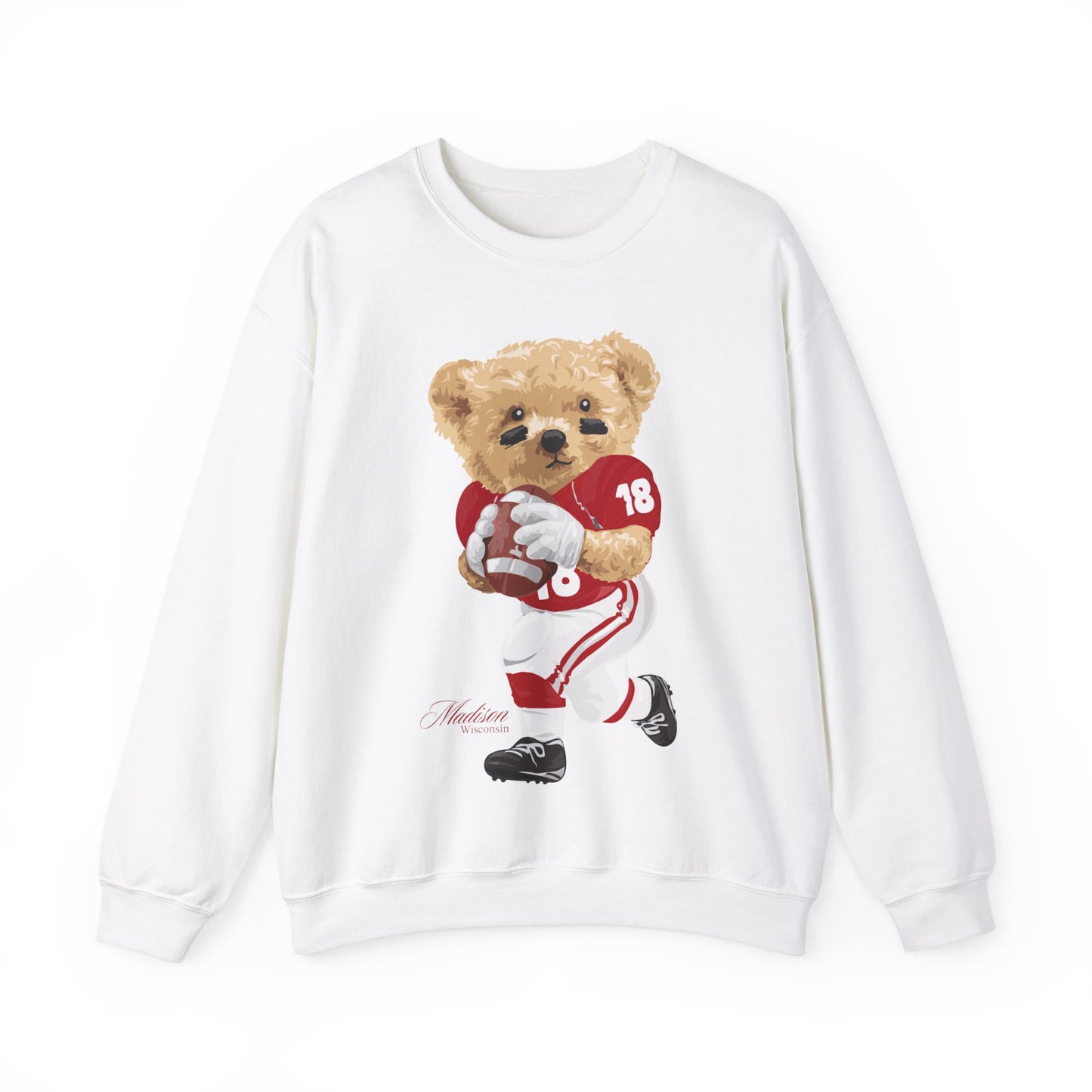 MADISON WISCONSIN TEDDY SWEATSHIRT
