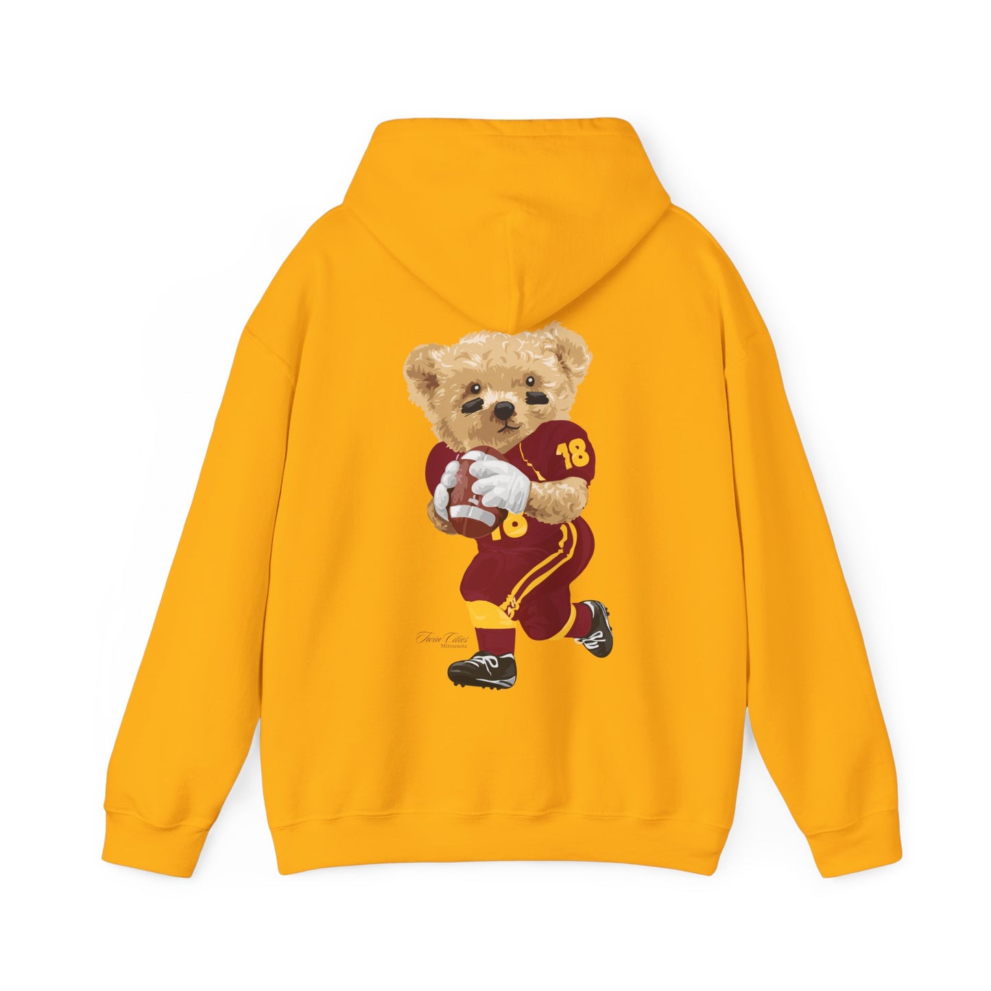 TWIN CITIES MINNESOTA TEDDY HOODIE