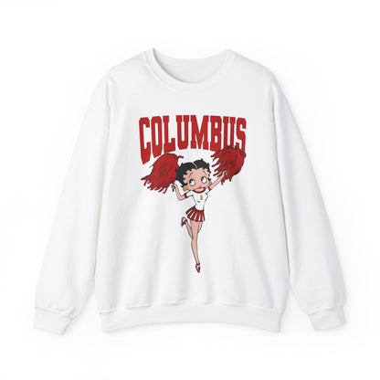 COLUMBUS BETTY BOOP SWEATSHIRT
