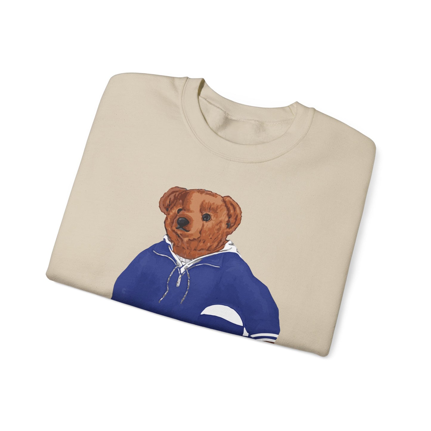 DURHAM NORTH CAROLINA BASKETBALL TEDDY SWEATSHIRT