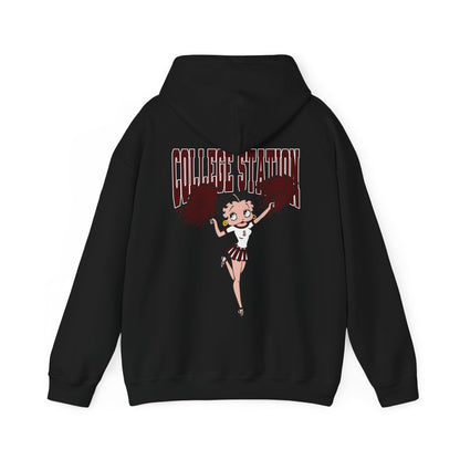 COLLEGE STATION BETTY BOOP TEDDY HOODIE
