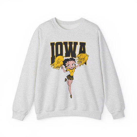 IOWA BETTY BOOP SWEATSHIRT