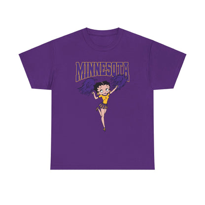 MINNESOTA BETTY BOOP T-SHIRT