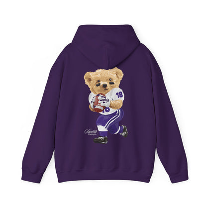 SEATTLE WASHINGTON TEDDY HOODIE