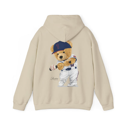 BOSTON BASEBALL TEDDY HOODIE