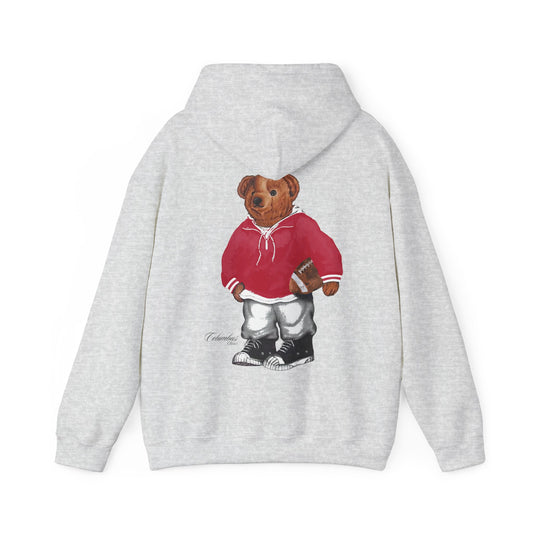 A SECOND COLUMBUS TEDDY HOODIE