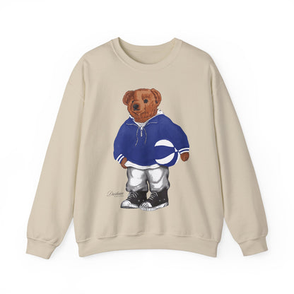 DURHAM NORTH CAROLINA BASKETBALL TEDDY SWEATSHIRT