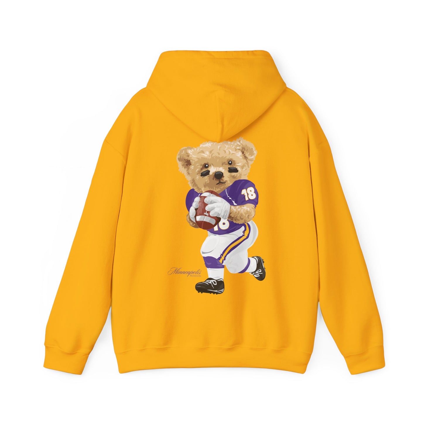 MINNEAPOLIS MINNESOTA TEDDY HOODIE