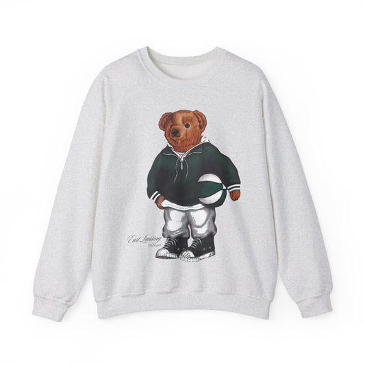 EAST LANSING BASKETBALL TEDDY SWEATSHIRT