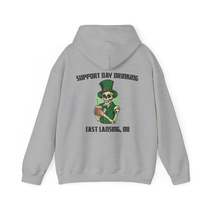 SUPPORT DAY DRINKING EAST LANSING HOODIE
