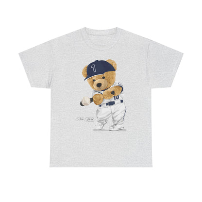 NEW YORK "BRONX" BASEBALL TEDDY T-SHIRT