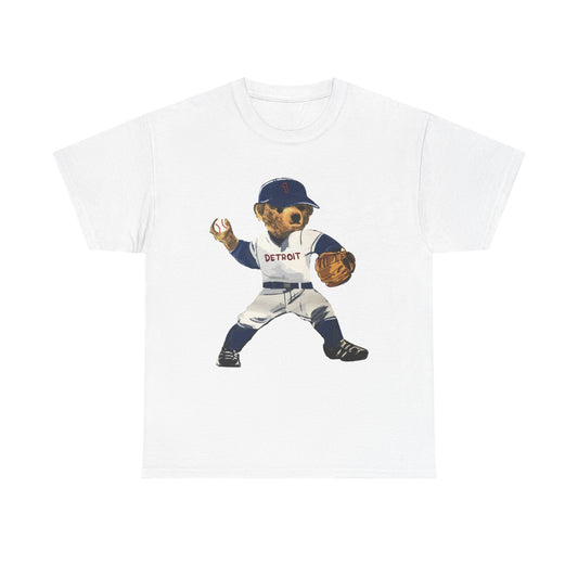 DETROIT BASEBALL TEDDY T-SHIRT