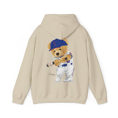CHICAGO BASEBALL TEDDY HOODIE