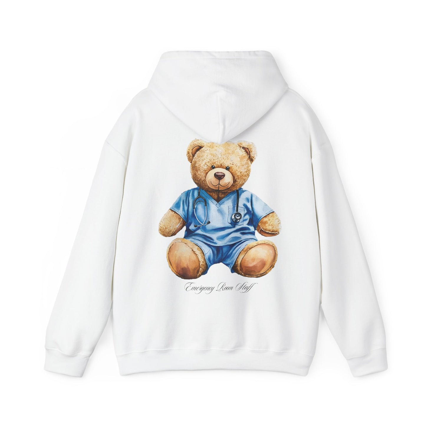 EMERGENCY ROOM STAFF TEDDY BEAR HOODIE
