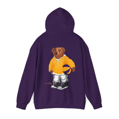 LOS ANGELES CALIFORNIA BASKETBALL TEDDY HOODIE