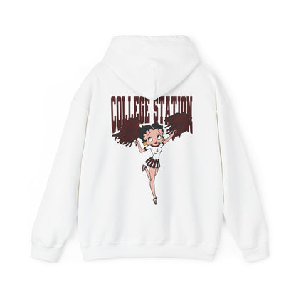 COLLEGE STATION BETTY BOOP TEDDY HOODIE