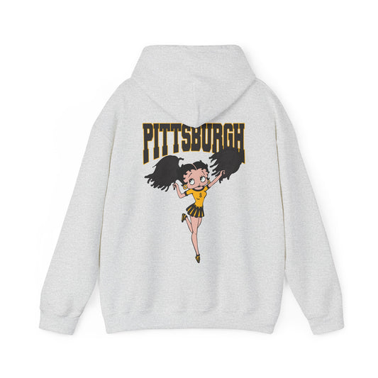PITTSBURGH BETTY BOOP TEDDY HOODIE