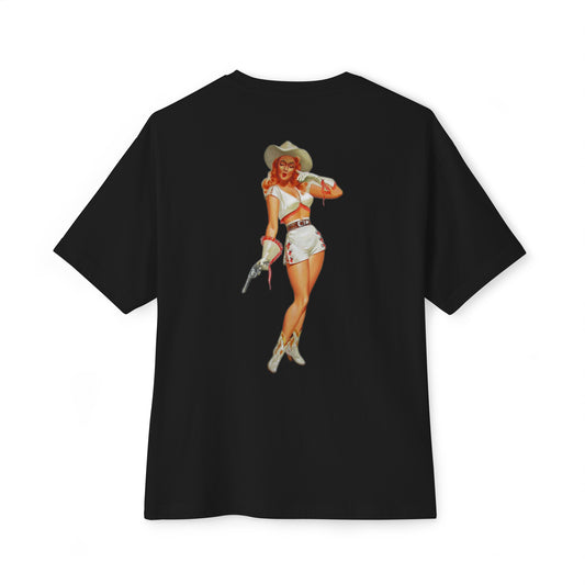 LUCKY COWGIRL  BOXY TEE