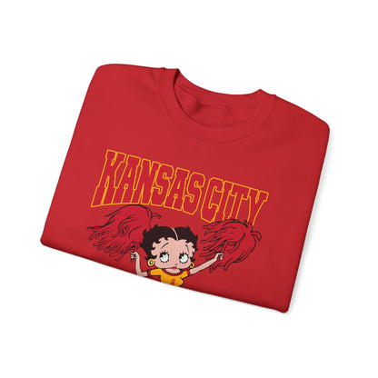 KANSAS CITY BETTY BOOP SWEATSHIRT