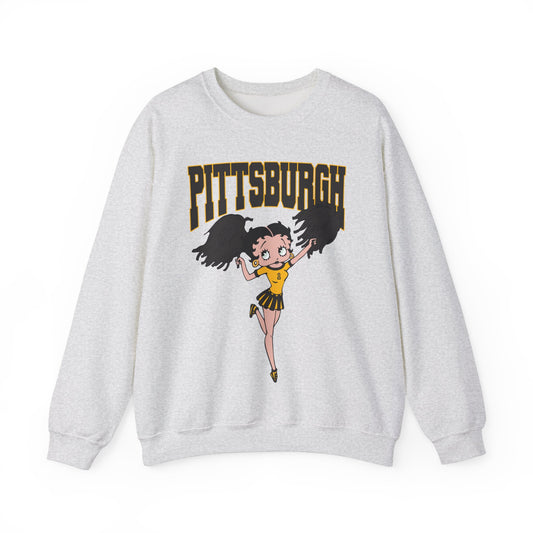 PITTSBURGH BETTY BOOP SWEATSHIRT