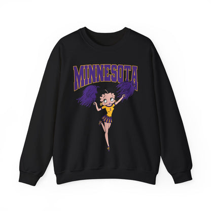 MINNESOTA BETTY BOOP SWEATSHIRT