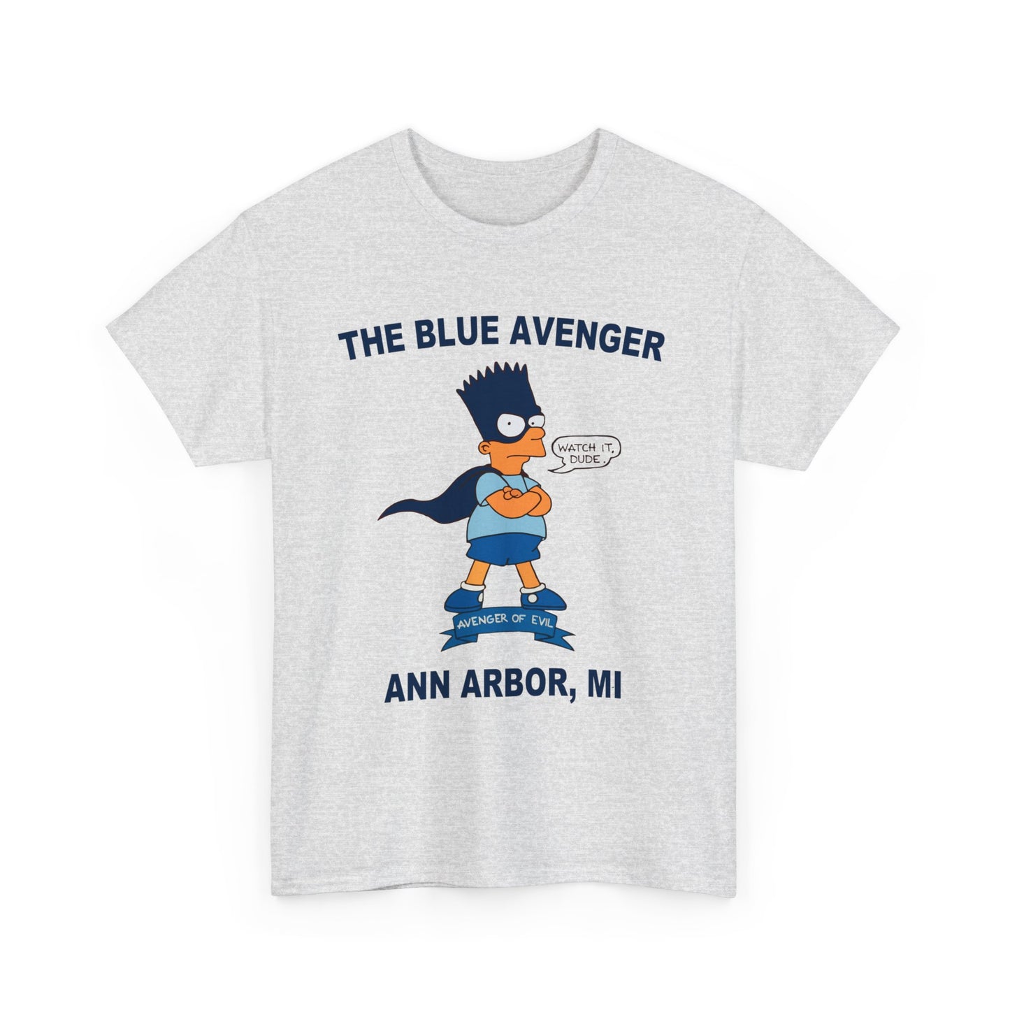 THE BLUE AVENGER T-SHIRT