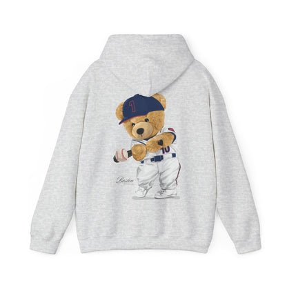 BOSTON BASEBALL TEDDY HOODIE