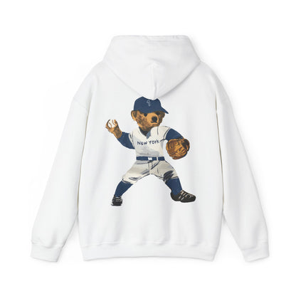 NEW YORK "BRONX" BASEBALL TEDDY HOODIE