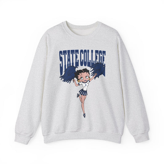 STATE COLLEGE BETTY BOOP SWEATSHIRT