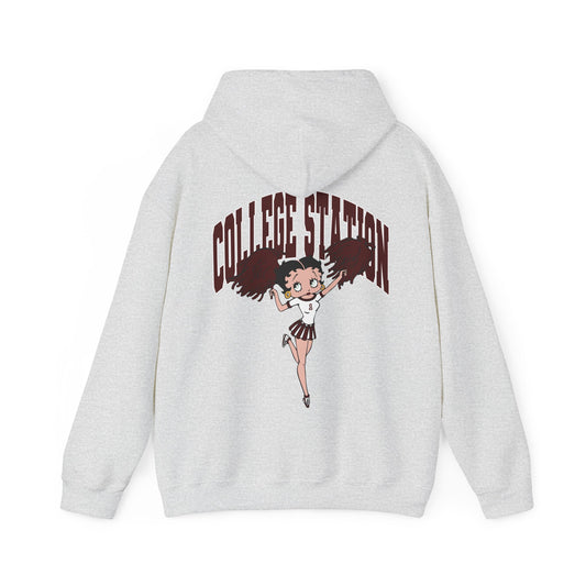 COLLEGE STATION BETTY BOOP TEDDY HOODIE