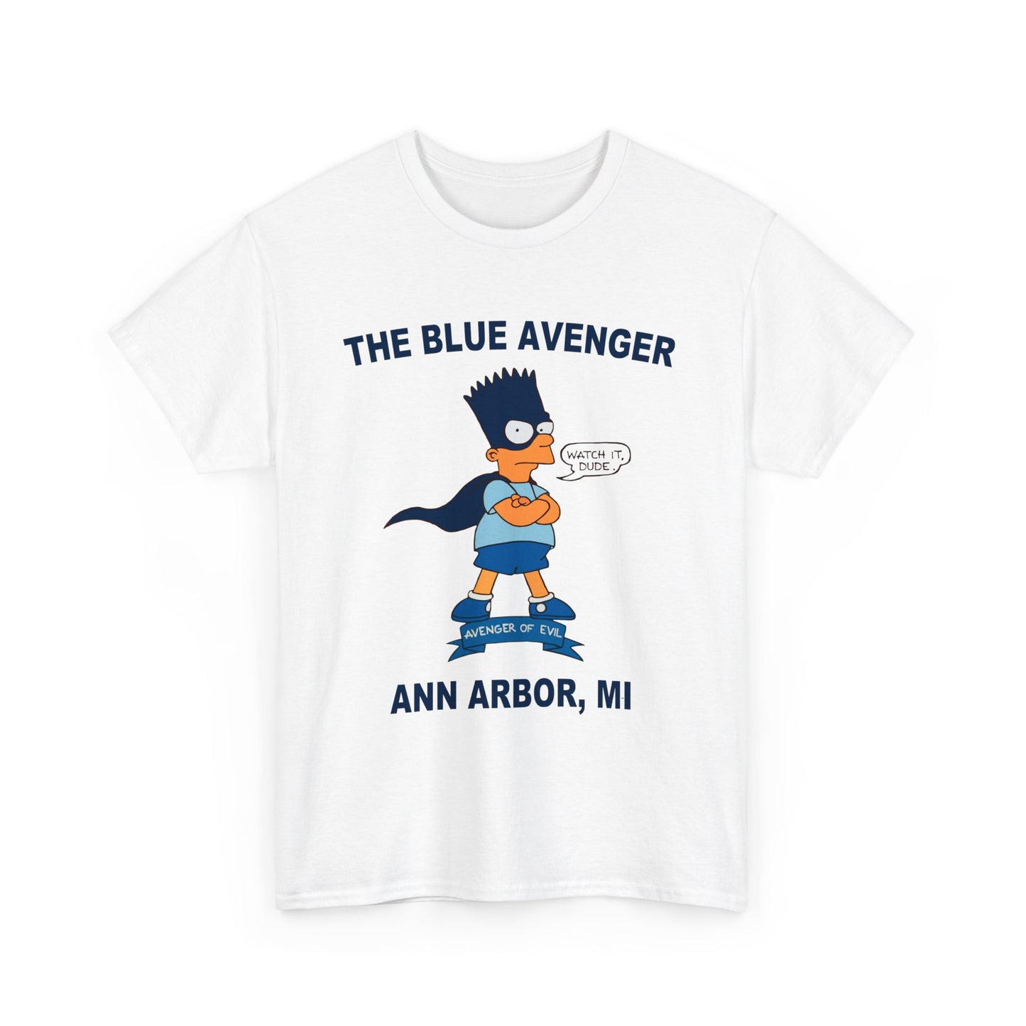 THE BLUE AVENGER T-SHIRT