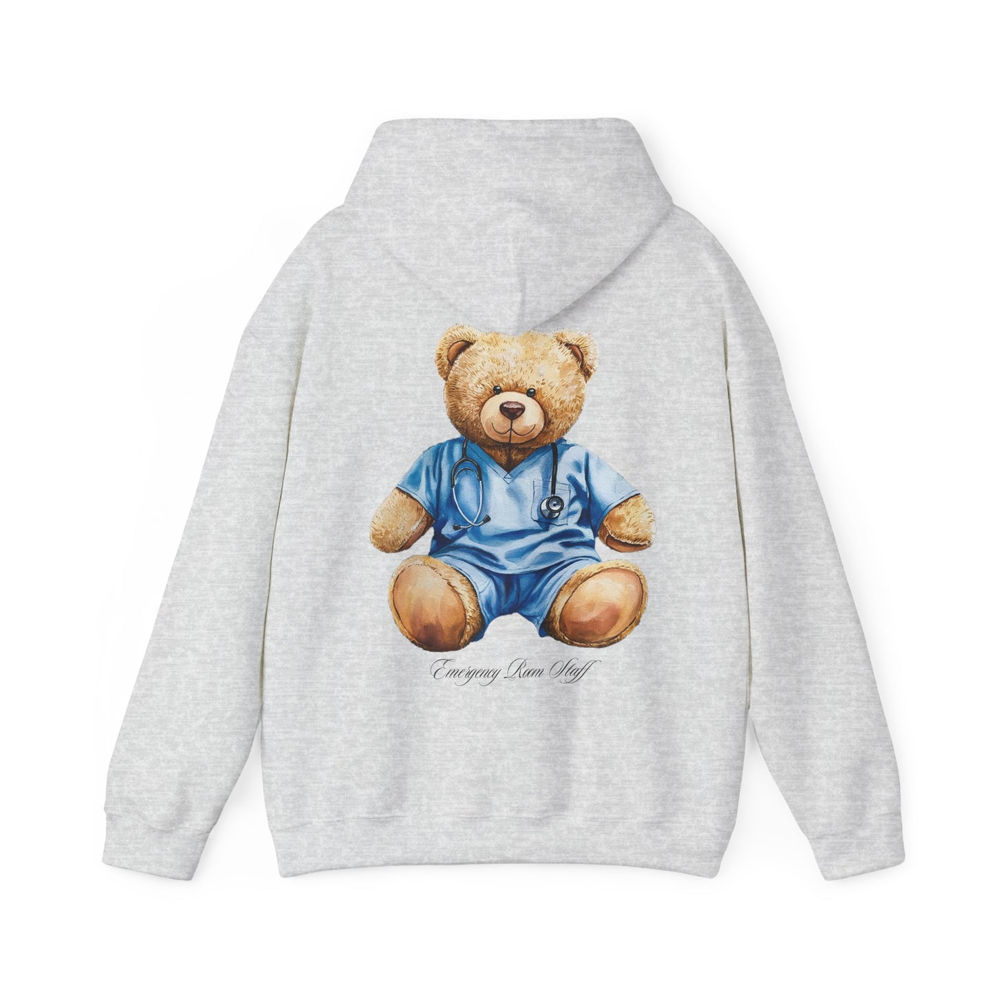 EMERGENCY ROOM STAFF TEDDY BEAR HOODIE
