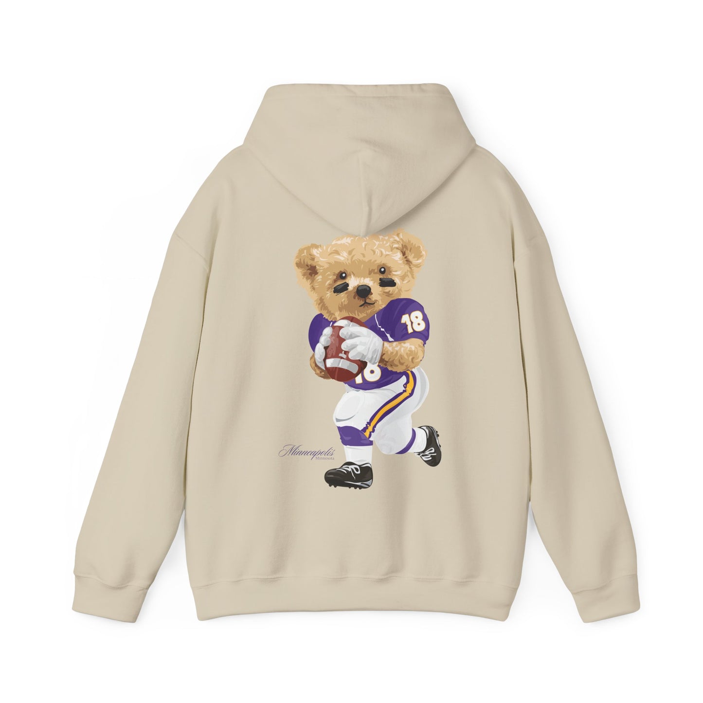 MINNEAPOLIS MINNESOTA TEDDY HOODIE