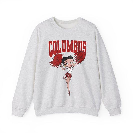 COLUMBUS BETTY BOOP SWEATSHIRT