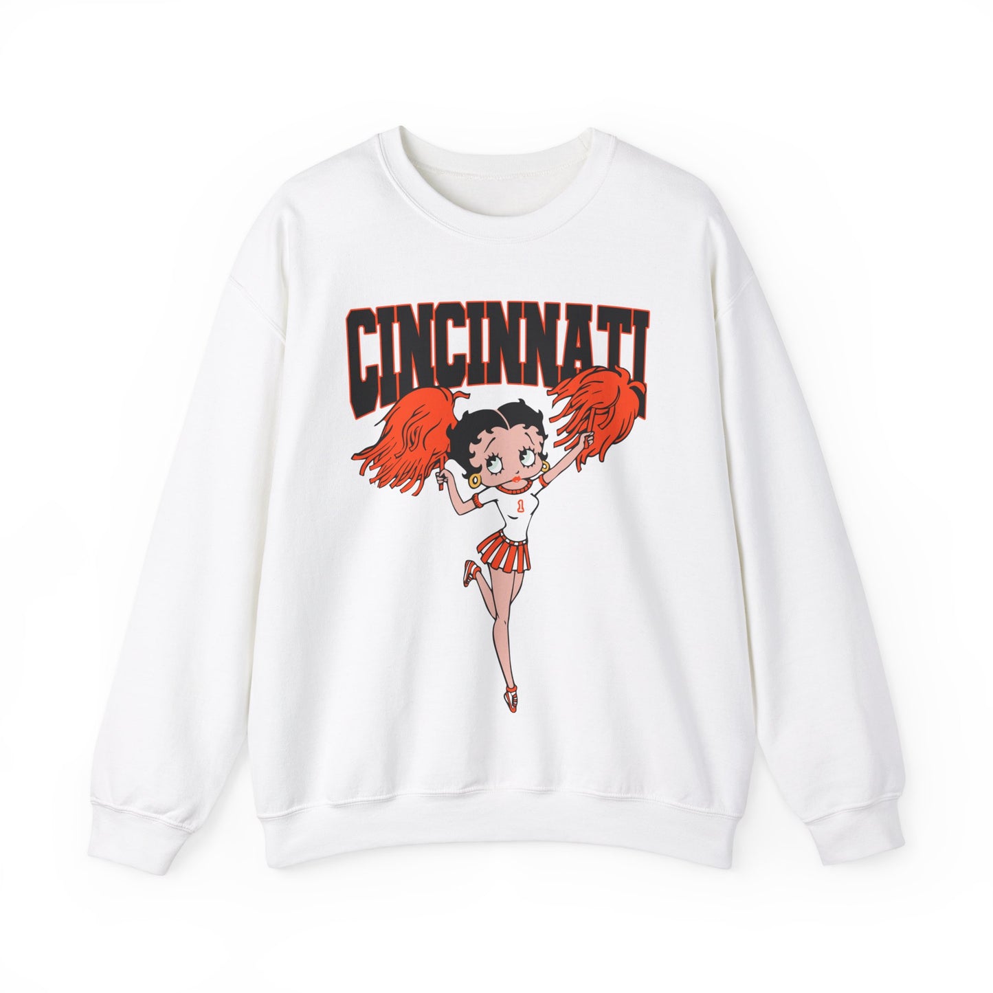 CINCINNATI BETTY BOOP SWEATSHIRT