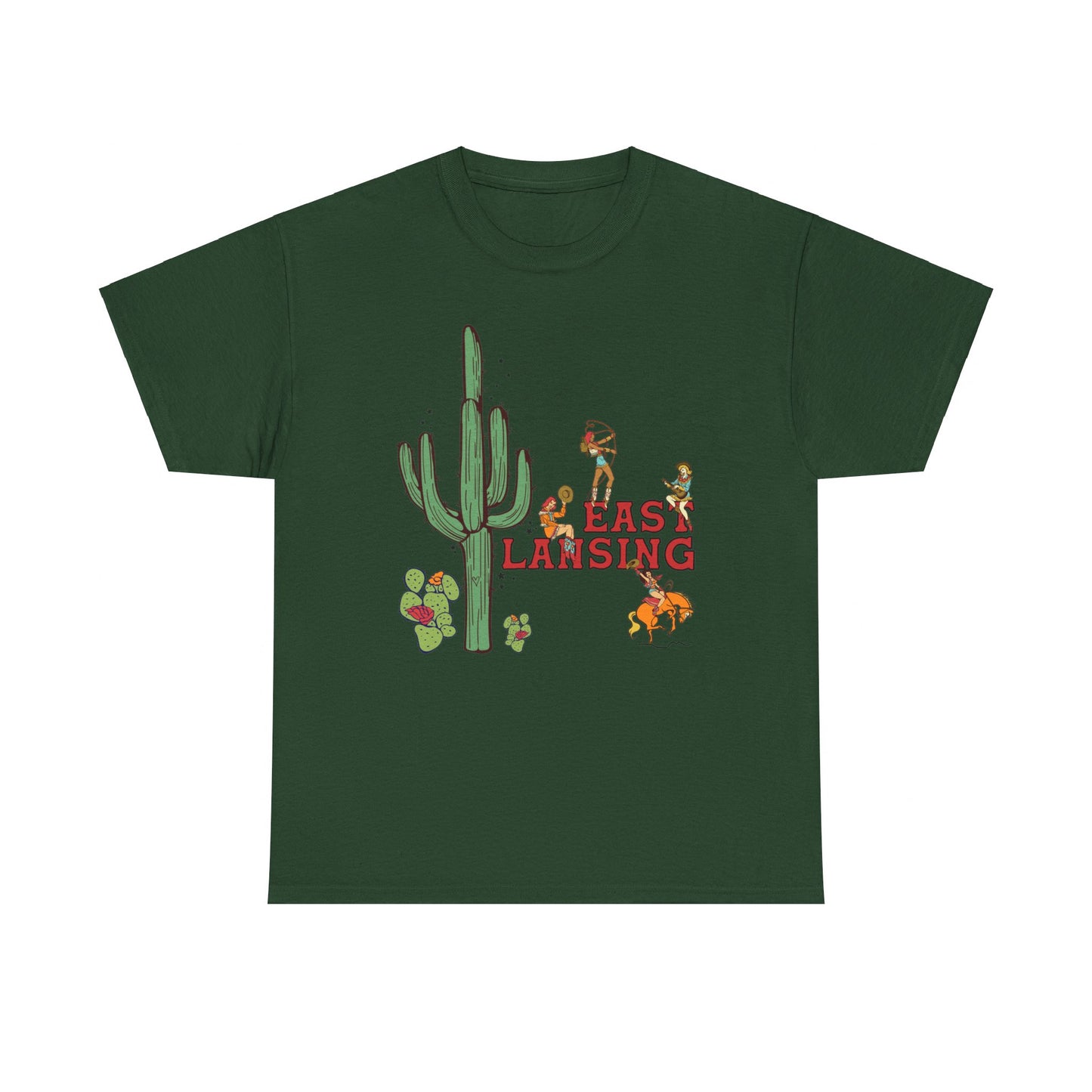 EAST LANSING WESTERN SCENE T-SHIRT