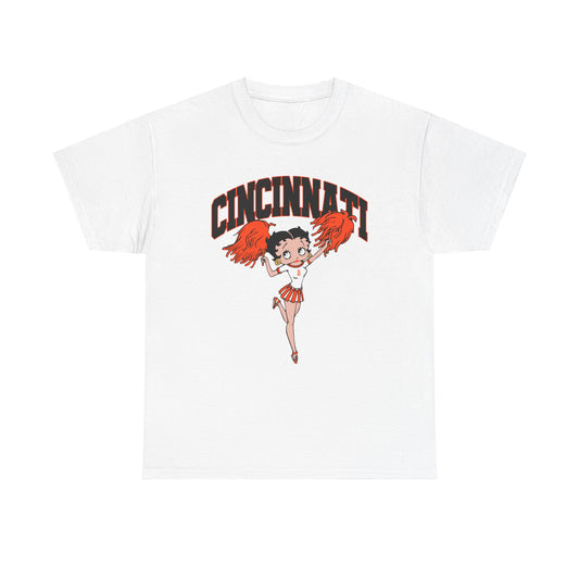 CINCINNATI BETTY BOOP T-SHIRT