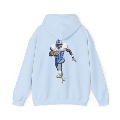 PAINTED BARRY SANDERS HOODIE