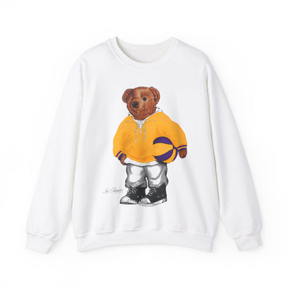LOS ANGELES CALIFORNIA BASKETBALL TEDDY SWEATSHIRT
