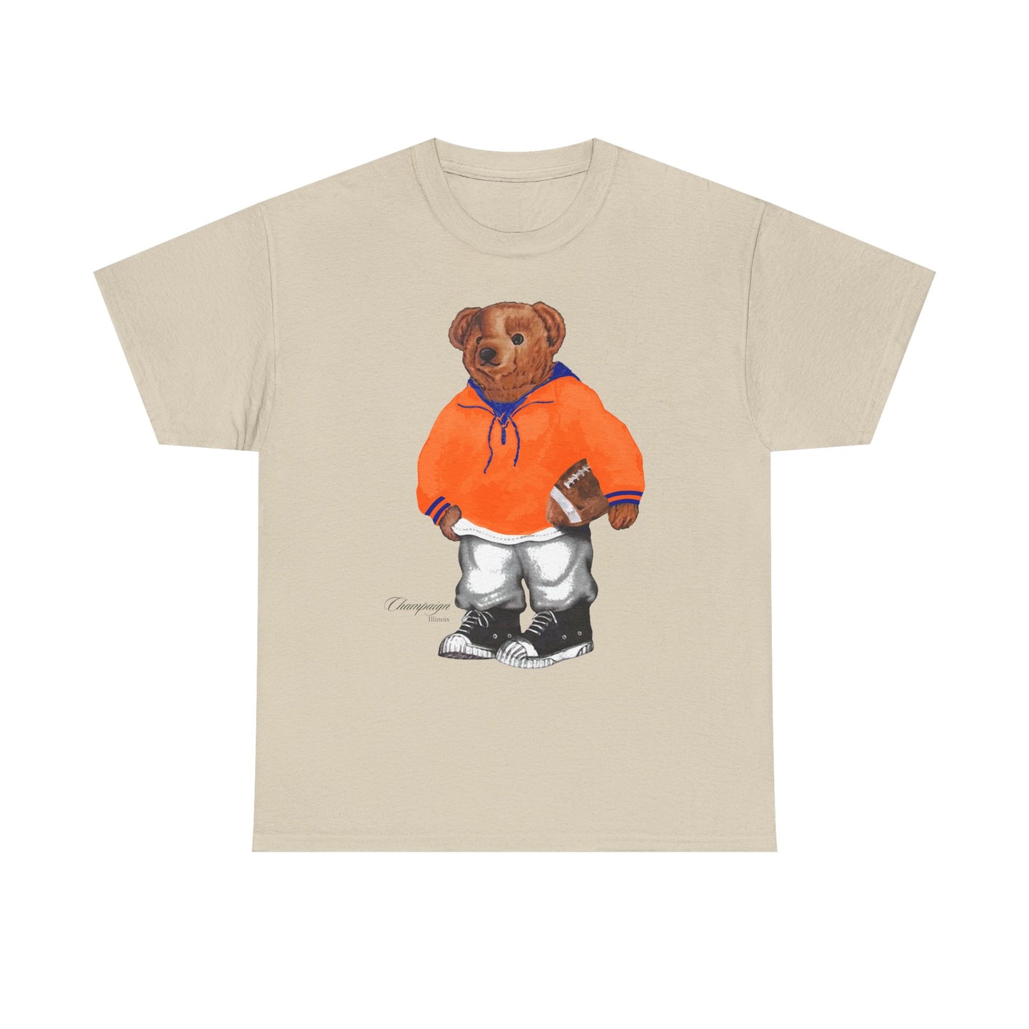 CHAMPAIGN, ILLINOIS TEDDY T-SHIRT