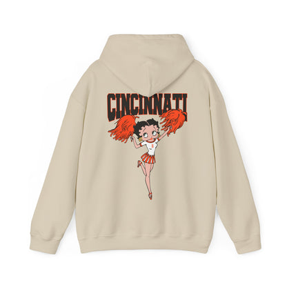 CINCINNATI BETTY BOOP HOODIE